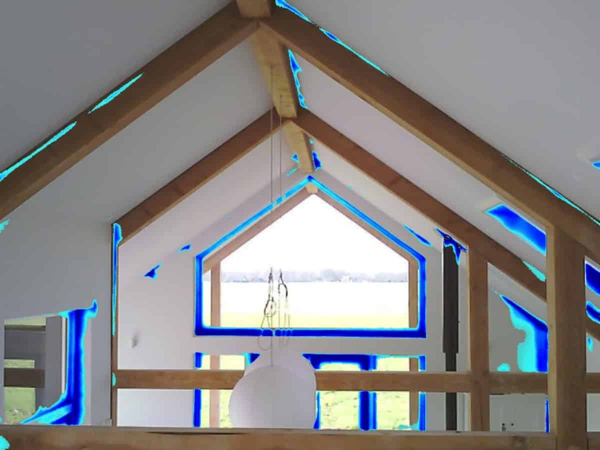 Blowerdoortest bij nieuwbouw in IJhorst