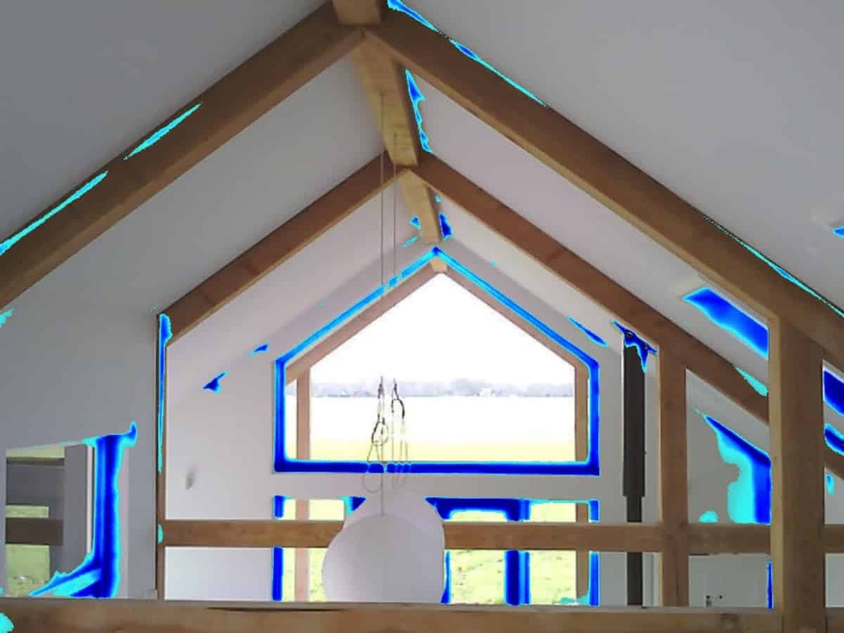Blowerdoortest bij nieuwbouw in IJhorst